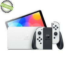 Nintendo Switch OLED Console 64GB- White - 1 Year Warranty