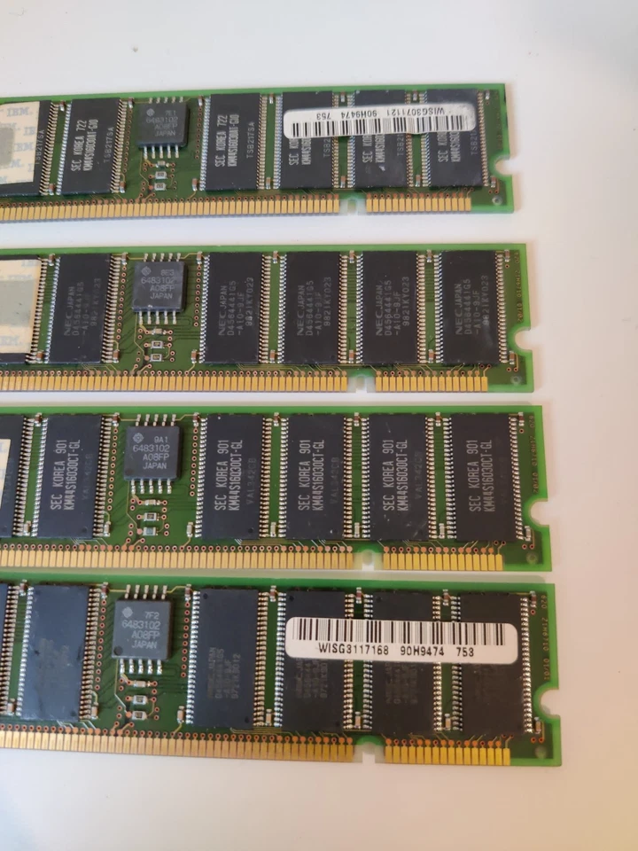 IBM 3002 90H9474 128MBx4=512MB Main Storage DIMM iSeries z7 - Immagine 3 di 3
