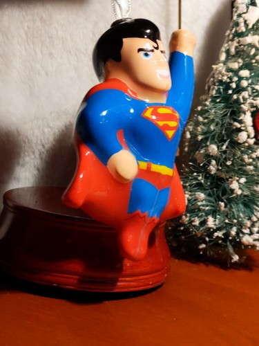 Hallmark DC comics Superman 5" Ornament New Decoupage - Picture 3 of 5
