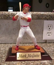 RARE MARK McGWIRE SALVINO FINE FIGURE ST LOUIS CARDINALS /3885 WITH COA/BOX