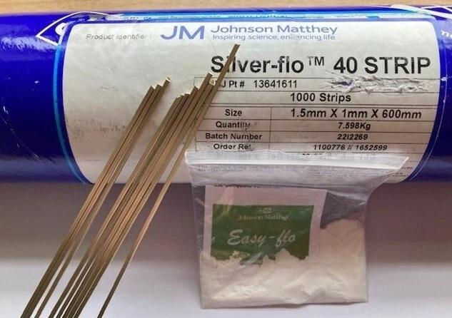 Johnson matthey silver best sale solder