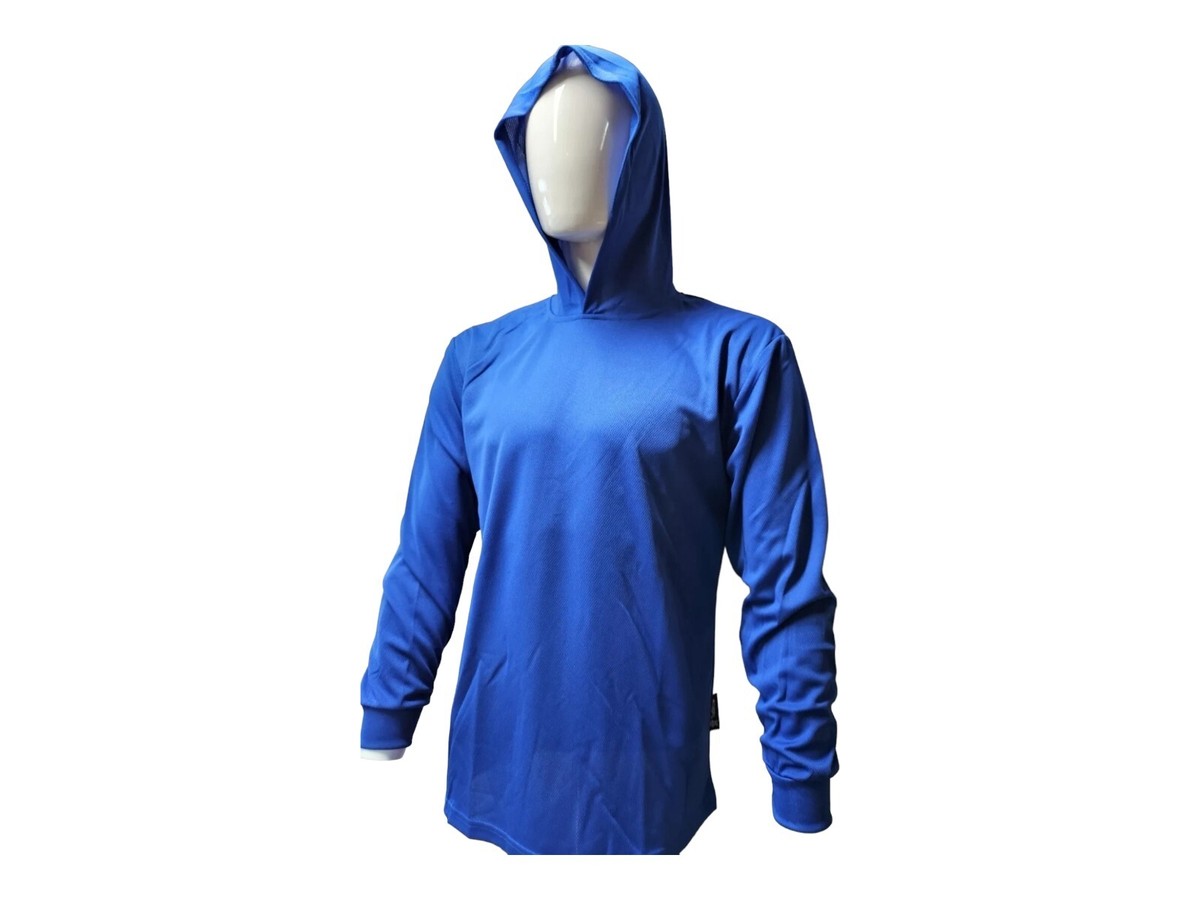 【Anyone more】Riser Hoodie Button Long Sleeve T-Shirt Hi Visibility Long Sleeve Hooded T-Shirt H | eBay