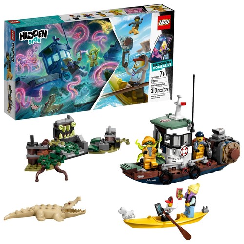 LEGO® Hidden Side review: 70419 Wrecked Shrimp Boat Parts See