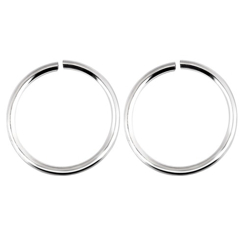 Non Pierced Clip on Fake Nose Lip Helix Cartilage Tragus Ear Hoop Jewelry 20G - Picture 14 of 14