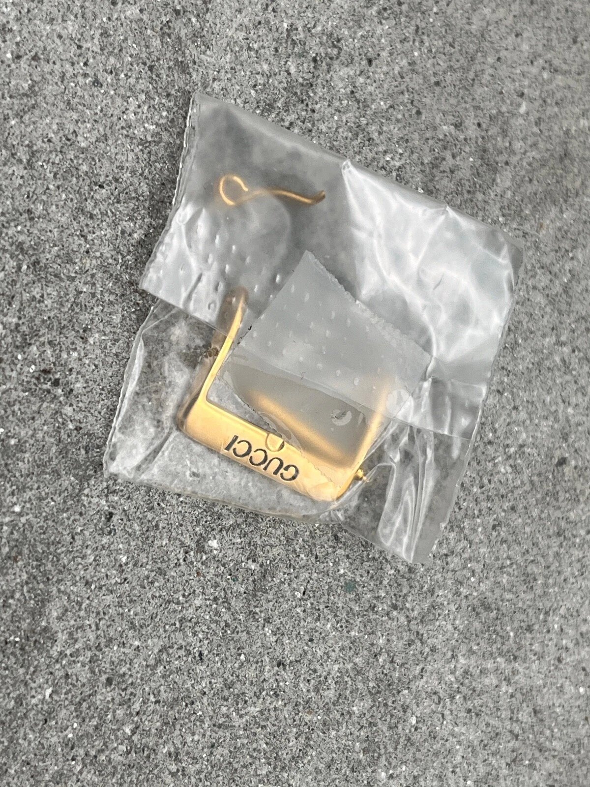 #1171 ORIGINAL NEU 18mm GUCCI GOLD DORNSCHLIEßE SCHLIEßE