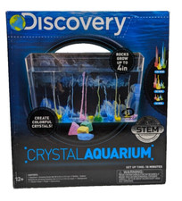 Discovery Kids-Crystal Aquarium-Growing Kit Magic Rocks 12 years and up