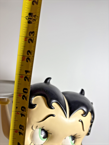 2005 Betty Boop French Maid /Sexy Waitress Beverage Holder Statue 21" - Picture 8 of 9