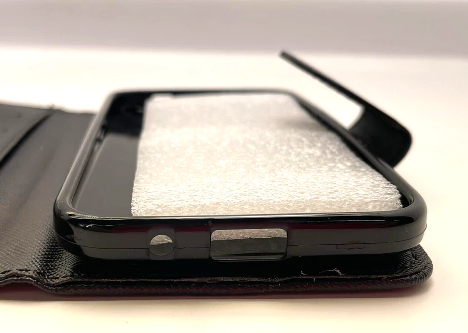 Sonne Premium Wallet Case for Samsung Galaxy Core Prime, Black, SRP $24.95 - image 4 of 4