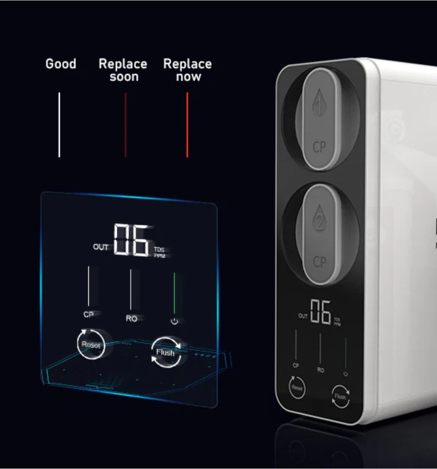 Infinity Premium Smart and Slim Tankless Reverse Osmosis Drinking Filter - Image 4 of 4