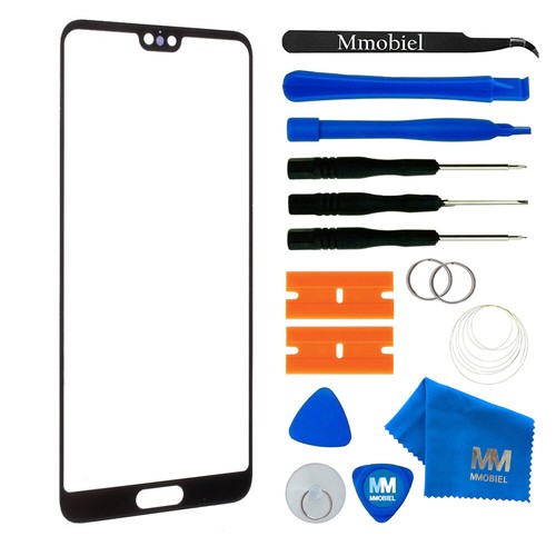 Front Glas Display für Huawei P20 (SCHWARZ) Display Reparatur + Werkzeug - Bild 1 von 6