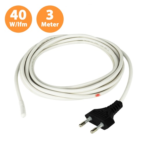 Heizkabel Rohrbegleitheizung Frostschutz Auftaukabel Kabel Flexibles Silikon Set - Bild 32 von 37