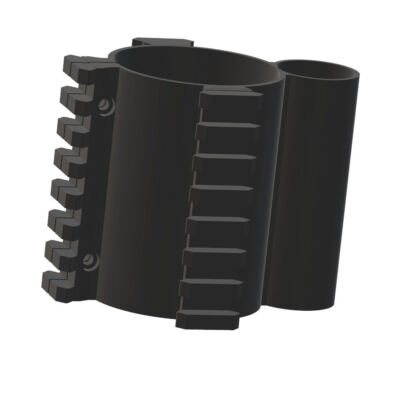 AEA Zeus Bottle Clamp 75mm mit 3x Picatinny-Aufnahme für Zubehör, Weaver, Klem