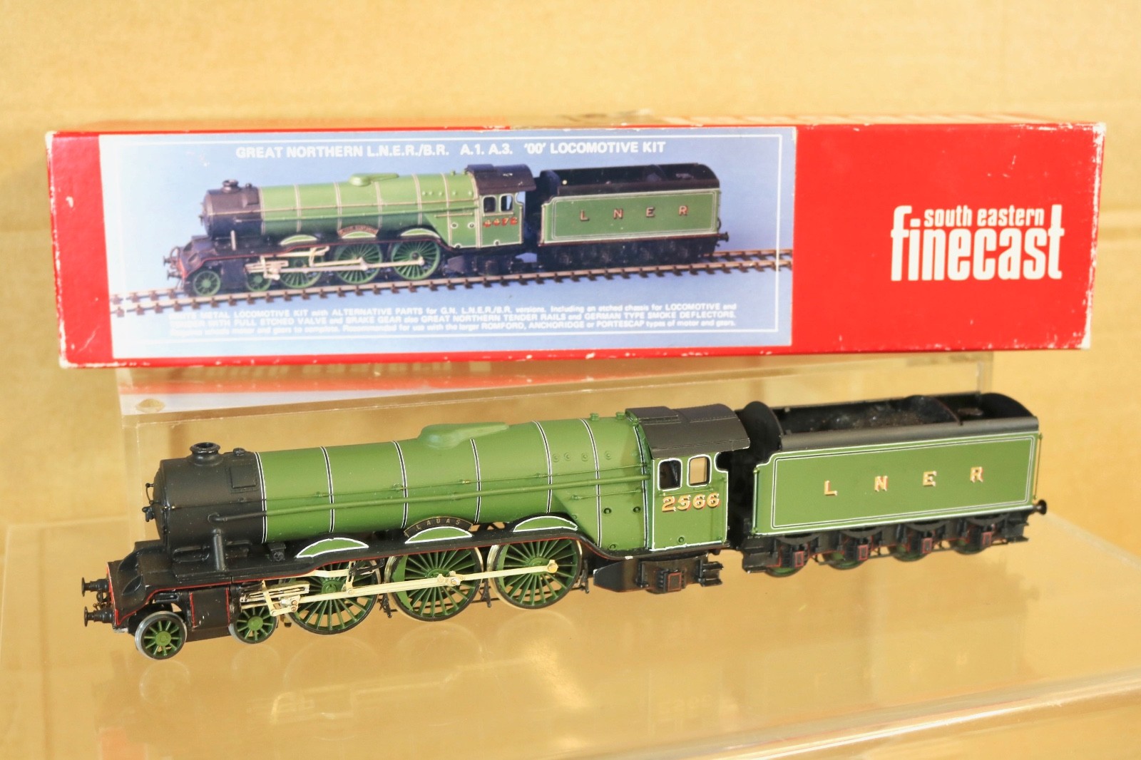 SOUTH EASTERN FINECAST KIT BUILT LNER 4-6-2 CLASS A3 LOCOMOTIVE 2566 LADAS np SOUTH EASTERN FINECAST KIT BUILT LNER 4-6-2 CLASS A3 LOCOMOTIVE 2566 LADAS np