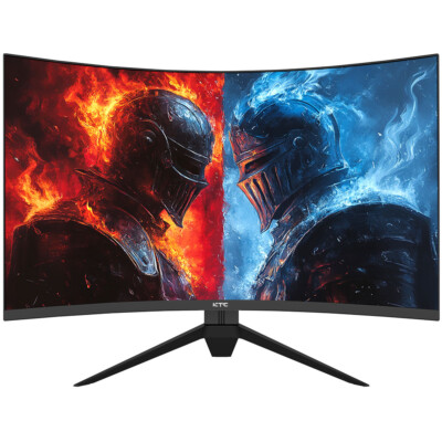 KTC H27S25E 27  Gaming-Monitor,2560x1440QHD CSOT HVA-Bildschirm,1000R/240Hz/1ms 