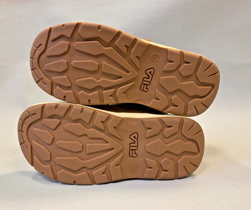 Fila Acogedoras Botas de Invierno Marrón Talla 30 EU/11.5 UK JR NUEVAS EN CAJA - Imagen 8 de 8