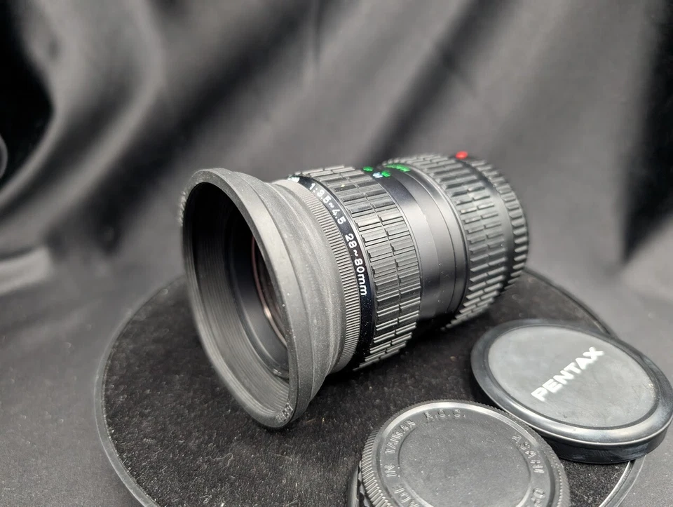 Pentax-A Zoom 1:3.5-4.5 28-80mm Lens and Case for Pentax - Image 2 of 4