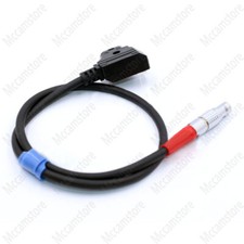 D-Tap to 4 pin plug for Arri wcu-4 LBUS FIZ MDR Wireless Focus Wire power cable