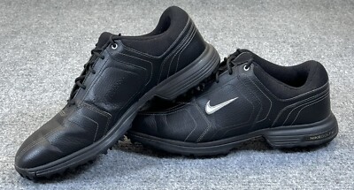 【NIKE】Nike Heritage Nike Heritage Men's Black Golf Shoes Soft Spikes 336040-001