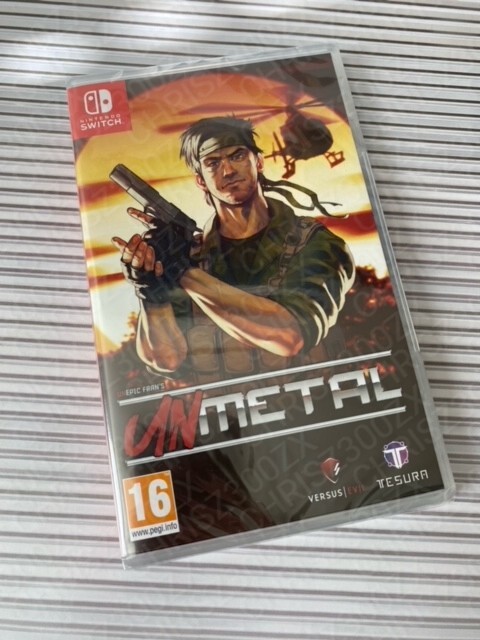 Unmetal Nintendo Switch Physical Edition EU Works 100% USA