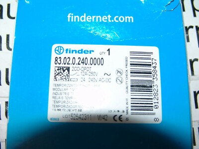FINDER 83.02.0.240.000 MODULAR TIMER NEW WOW!