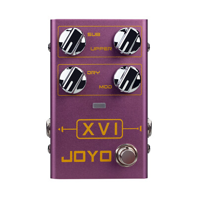 JOYO R-13 XVI Polyphonic and Suboctave Octave Guitar Effect Pedal R-Series New