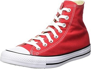 mens red high top converse