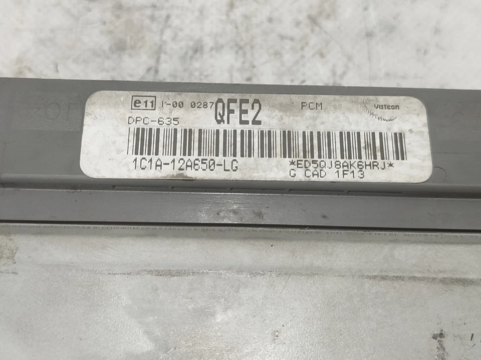 1C1A12A650 CENTRALINA MOTORE / 1828190 PER FORD TRANSIT CAJA CERRADA, CORTA FY - Immagine 2 di 2