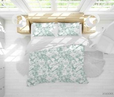 3D Butterflies Birds Cherry Quilt Cover Set Duvet Cover Bedding Pillowcases