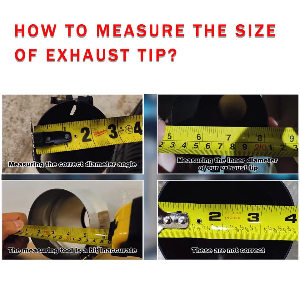 5" Inlet 8" Outlet 15" Length Stainless Steel Exhaust Tip For Jeep Comanche 2.1L Foto 3 de 4