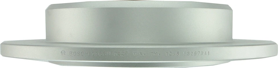 Rotor de freno de disco trasero para Jeep Commander Bosch QuietCast 2006-2010 2007 2008 Foto 4 de 4