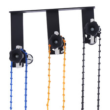 Photography 3 Roller Backdrop Wall Mount Manual Background Roller Support System