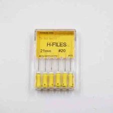 Dental H-FILES Endo Root Canal File Stainless Steel Hand Use File 21/25/31 mm