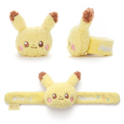 Pokemon Pokepiece Peaceful patchin stuffed toy plush Wristband pikachu