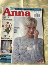 Anna from Burda, knitting and needlecrafts magazine. April 1996. 48 pages.
