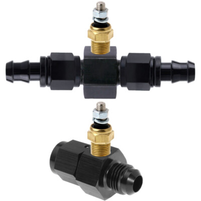 AN TRAN-SMISSION OIL COOLER HOSE FITTING 1/8 NPT TEMP-ERATURE GAUGE SENDING UNIT
