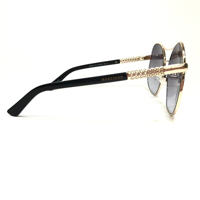GUESS by Marciano Sunglasses GM0807 32C Black Gold Round  display picture 2