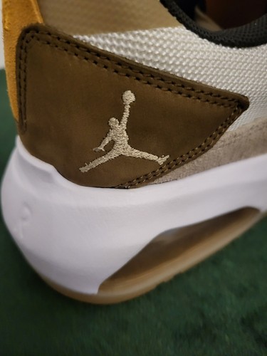 Air Jordan 200E Khaki Summit White Light Olive White - Size : 43 🌈 🌈 - Foto 8 di 10