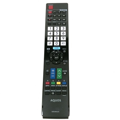New Replace GB039WJSA For Sharp AQUOS TV Remote Control LC46LE840X LC52LE840X