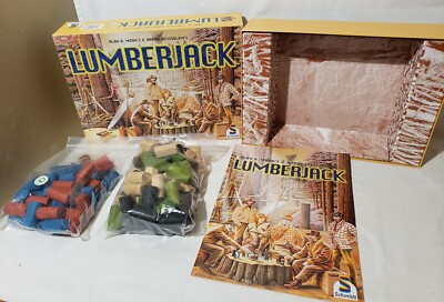 Schmidt Lumberjack Board Game Allan Moon & Aaron Weisdblum 100% Complete Rare