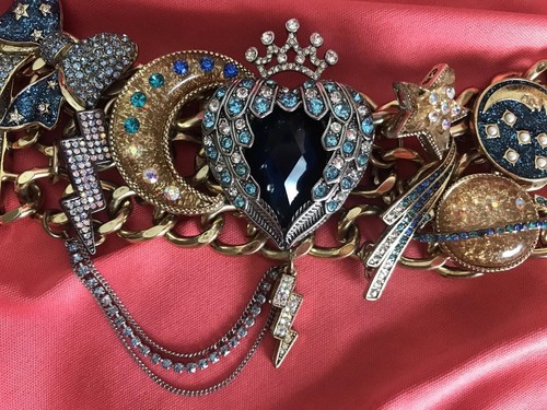Betsey Johnson Himmel zu Betsey Blitz Stern Mond Planet Galaxienarmband - Bild 3 von 6