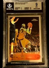 🔥 1996-97 KOBE BRYANT Topps Chrome #138 NBA Legend - Rookie RC BGS 9 w/2 9.5's