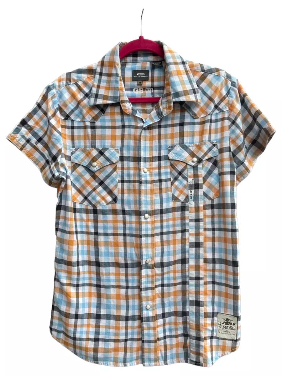 Orange g star shirt online