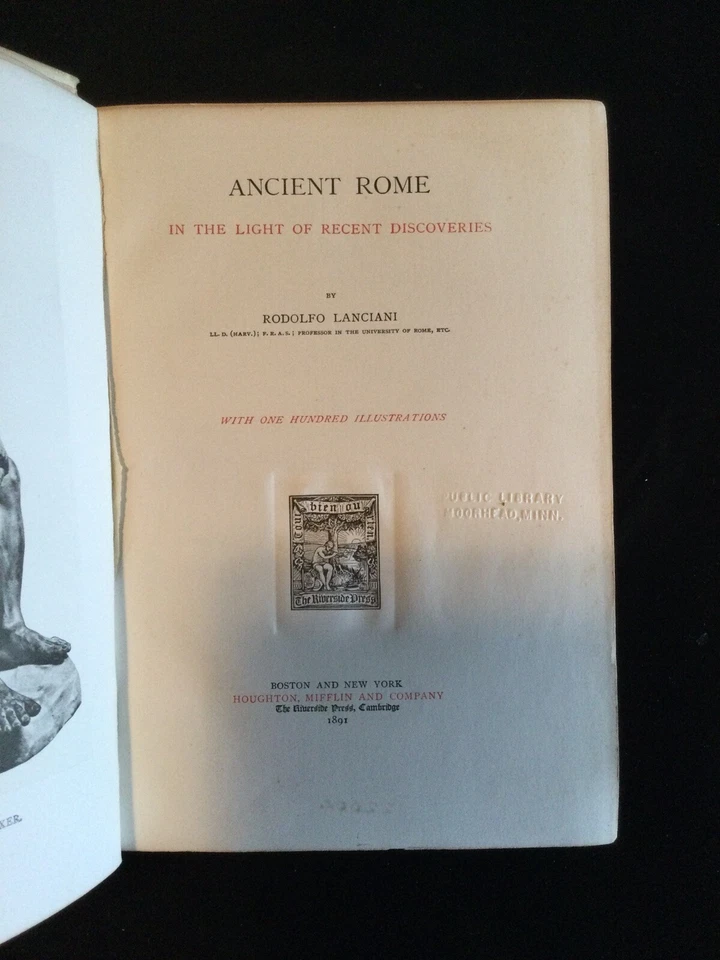 Ancient Rome in the Light of Recent Excavations by Lanciani, 1891 - Image 4 of 4