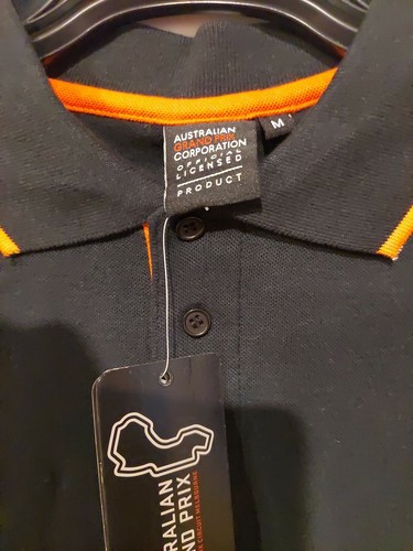Australian F1 Grand Prix Polo Shirt Men's Size Medium - Formula One Albert Park - Picture 2 of 5