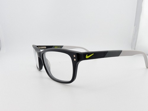 Nike solo montatura per occhiali da vista, NIKE 7237 002, 52-17-140, grigio e nero - Foto 4 di 16