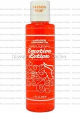 Emotion Lotion PASSION FRUIT Flavored WARMING Massage Lubricant 4oz Made in USA