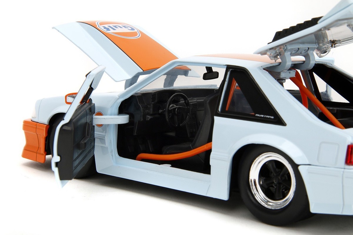 1:24 ワイルドスピード 1989 FORD MUSTANG GT 1989 FORD MUSTANG GT BLUE 