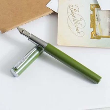 Conklin Coronet Fountain Pen - Olive