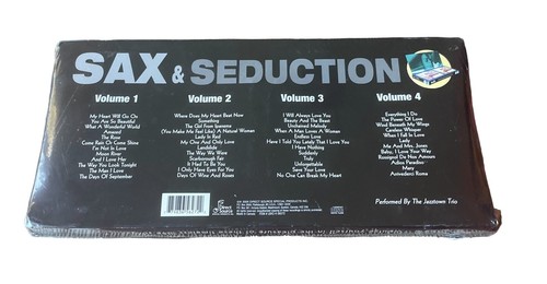 Sax & Seduction - The Jazztown Trio - 4-CD Set Volumes 1-4 New & Sealed Canada - Picture 2 of 6