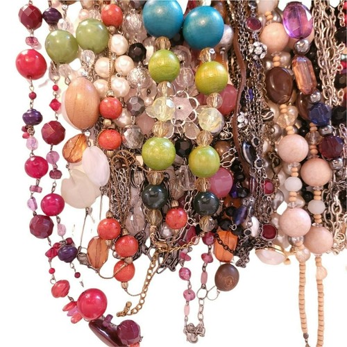 Lote de joyas con cuentas para elaborar collares pulseras reutilizando algunos ponibles 4# - Imagen 4 de 11